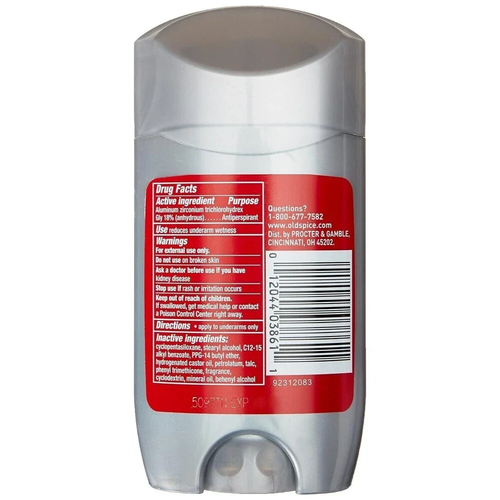 Old Spice Wolfthorn Scent Men's Anti-Perspirant & Deodorant 2.6 Oz 112020 x2
